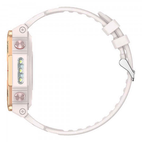 Smartwatch Microwear KC91 – Pink Silicone